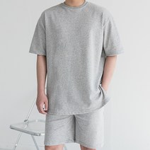 [맨드리]올타임 특양면 오버핏 반팔티