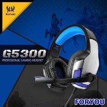 ForU638 게이밍특화 고음질 LED 라이트 컨트롤톡 헤드셋 가성비 롤헤드셋, 상세페이지 참조, 화이트