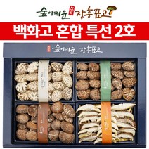 장흥표고버섯 백화고 혼합특선 2호 백화고130g 흑화고130g 동고120g 절편70g, 1개