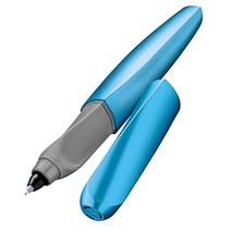 펠리칸 트위스트 R457 수성펜 프로스트 블루 리필2개포함 811286 Twist R457 Rollerball Pen Frosted Blue