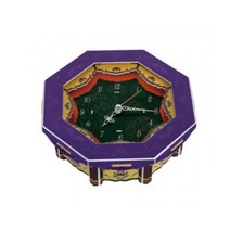 팔각 소반시계 종이 3D퍼즐 문화 역사 흥미 모형 아이큐 종이만들기 페이퍼토이 선물, 상세페이지참조