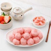 시루조아 우리쌀 굳지않는 딸기 말랑꿀떡 12개입 960g 개별포장 떡, 80g, 12봉