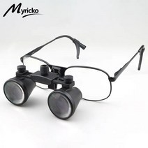 치과 초경량 루페 광학 확대경 320-420mm 쌍안 도구 실험실 장비, 3.5X