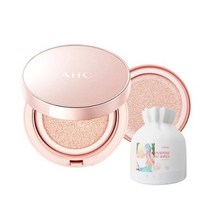 AHC 아우라 시크릿 톤업 쿠션 본품 15g + 리필 다용도 티슈 60매, AHC 아우라 시크릿 톤업 쿠션 본