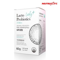 [뉴트라라이프] 50억 질유래 여성유산균 락토 프로바이오틱스 분말 30포(1개월분), 상세 설명 참조