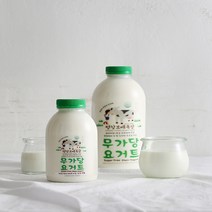 [평창보배목장] 리얼 수제 무가당 요거트 500ml, 단품