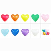 스드메 웨딩 파티 풍선 하트풍선 100p 풍선만들기 셀프웨딩 백일풍선 베이비샤워 생파, 화이트