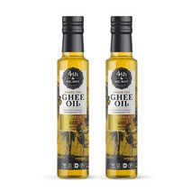 4th & Heart 포스앤하트 Truffle High Heat Cooking Ghee Oil 기버터 오일 트러플 8.5oz(250ml) 2개, 1개, 1ml