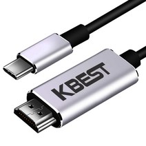 [ INC ] 케이베스트 mi017 USB C타입 TO HDMI 케이블 2.0m 100850EA, 본상품선택