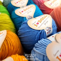 (10+1)뜨개재료 아이돌실 코바늘 인형실 털실 뜨개실, 아이돌_02