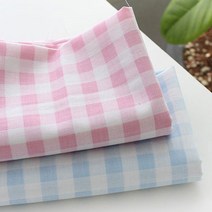 자투리 특가린넨 라포레 체크, 특가린넨 라포레 핑크체크
