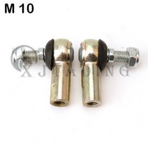 1 쌍 m8m10 타이로드 엔드 키트 볼 조인트 중국 49cc 50cc 전기 미니 이동, 하얀