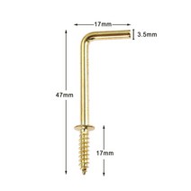 성인벙커침대 낮은벙커침대 어른2층침대 벙커형침대 20/10Pcs 사진 프레임 나사 골드 아이언 직각 스크류, 04 10pcs d