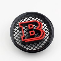메르세데스 벤츠 브라부스 B GLS 클래스 3D 자동차 전면 엠블럼 액세서리, 9.B1 - 185MM