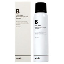 원더 헤브볼드 딥 클렌징 버블 탈모 증상 완화 두피 모발 케어 샴푸, 1개, 250ml