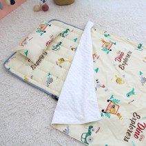 양면 어린이집 낮잠이불세트 순면 풍기인견 에어매쉬, 01-굿다이노 베이지, (패드+극세사블랭킷+베개커버+마이크로솜)