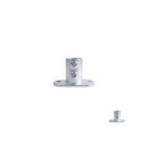 다용도 파이프클램프 20A-26.9MM 실버 크램프 파이프고정