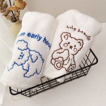 극세사 머리수건 빨리마르는 헤어드라이타올 강한흡수력, 블루