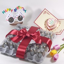 돈생일선물 계란한판 서른살 30살 생일 부모님 어버이날 현금 용돈 돈선물 계란판 용돈박스, 3.회색판+핑크띠 풀세트, 왕관