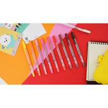 사쿠라 겔리롤 파인 볼펜 0.6mm(건조3초), 파인 볼펜 0.6mm오페라 레드(121)