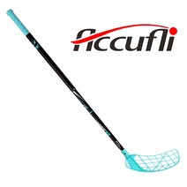 Accufli 플로어볼 스틱 AF95 27 Teal 95cm, 왼손잡이(오른쪽방향)