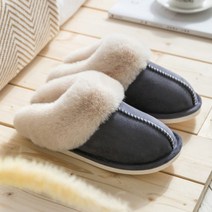 남녀공용 겨울 어그 플랫 털슬리퍼