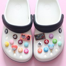 (플로라스토어) 꿀조합 M초콜릿 18종 세트 슈참스 슬리퍼 실내화 신발장식 파츠