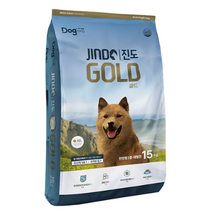 도그랑 강아지 진도 골드 전연령 건식사료, 8개, 15kg, 닭