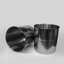 DP 스텐 소스통 18.7cm X 18.7cm 뼈통 소스 휴지통