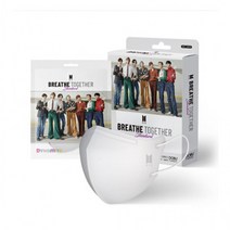 BTS방탄소년단 마스크 브리드 투게더 스탠다드 컬러 새부리형 +N95 도부마스크 대형 (10매+10매), 민트(10매)+(N95)대형10매