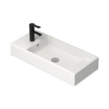 미니 세면대 작은 집 좁은 욕실 코너 초소형 벽걸이 18cm 30cm 간이세면대, 길이 37cmx 너비 18cm   세면대