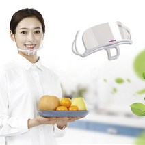 웰클라 투명위생마스크 10P 주방 식당위생 조리마스크 업소용마스크, 1개입, 10개, 화이트