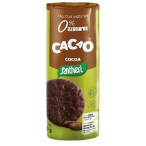 SANTIVERI 산티베리 다이제스티브 비스킷 위드 0% 슈가 코코아 200g x4팩