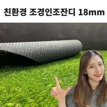 가성비 최고! 매트하우스 조경 인조잔디 18mm 가로 2m x 길이 1m부터 15m까지 선택가능!!, 폭2M x 길이1M