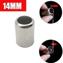 농업 스프레이 파이프 크림프 커넥터 호스 크림프 도구 스테인레스 스틸 슬리브 파이프 배기 커넥터 11.5MM-18MM 파이프 조이너, 14mm 20개