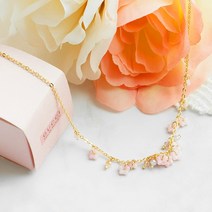 폭스타일 핸드메이드 체리 블로썸 목걸이
