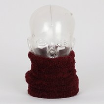 국산 남녀공용 탁텔 극세사 방한 수면 데일리 겨울 넥워머 1매, 와인