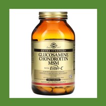 Solgar 솔가 글루코사민 콘드로이틴 엠에스엠 식이유황 180정 메틸설포닌메탄 비타민 C Glucosamine Chondroitin MSM methylsulfonylmethane