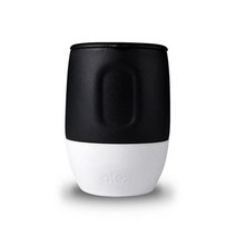 알렉스 스텐 보온보냉 텀블러 12온스, 바디(블랙)/슬리브(화이트)