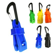 261224 PCS 큰 크기 텐트 캐노피 Windproof Carabiner 후크와 버클 클립을 고정 야외 캠핑에 대 한 천막 바람 로프 클램프, Blue 12PC