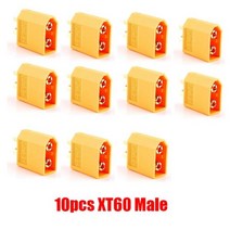 2/5/10Pair XT60 XT-60 남성 여성 XT30 XT90 총알 커넥터 플매트 카펫 러그 T RC Lipo 배터리 Rc 드론 비행기 자동차 액세서리, CHINA, 10pcs XT60 Male