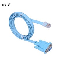 시스코 콘솔 rj45 rs232 db9 com 직렬 포트용 1.5m 암 네트워크 어댑터 케이블