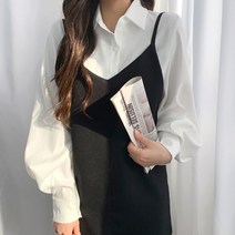 여리여리 소매 퍼프 블라우스