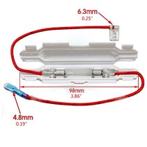 전자렌지 호환 부품 5KV 0.85A 전자 레인지 용 고전압 퓨즈 공용 홀더 수리