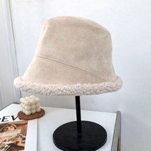 하라몰 스웨잇 무스탕 뽀글이 모자 버킷햇 RHW202