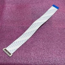 유연한 플랫 케이블 FFC 30 핀 1.0 피치 Oppsite 방향 TTL LCD 모니터 용 커넥터 포함 25cm * 3.1cm, 02 1pcs