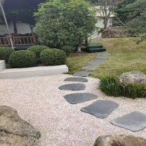 DIY 조경석 마당디딤석 천연 타일 정원, 옵션참조, 30x50 두께3-4cm, 1개