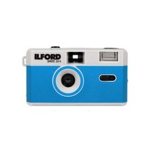 일포드 다회용 필름 카메라 실버&블루 ILFORD SPRITE 35-II Camera, Silver Blue