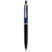 일본직발송 3. PELIKAN 펠리칸 볼펜 유성 블루 줄무늬 K400 정식 수입품 B0058Q5VK0, 블루 줄무늬, 단품
