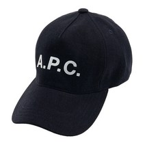 A.P.C.(아페쎄) 명품페드로 APC 자수 로고 베이스볼 캡 COFBH M24071 LZZ COFBHM24071LZZ